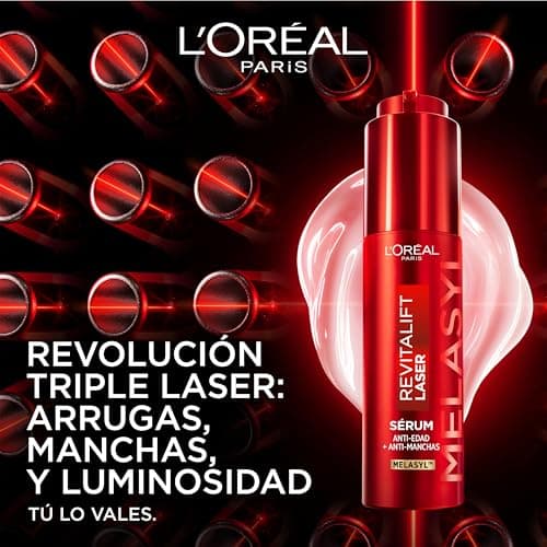 Detalle 2 de L’Oréal Paris Revitalift Laser Triple Serum con Melasyl, Vitamina C y Niacinamida (50 ml)