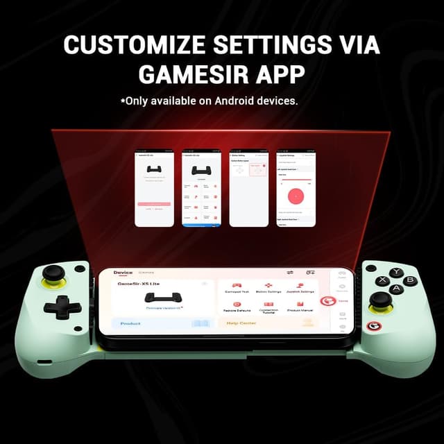 Detalle 2 de GameSir X5 Lite Type‑C mobile gaming controller for Android & compatible iPhone/iPad sizes
