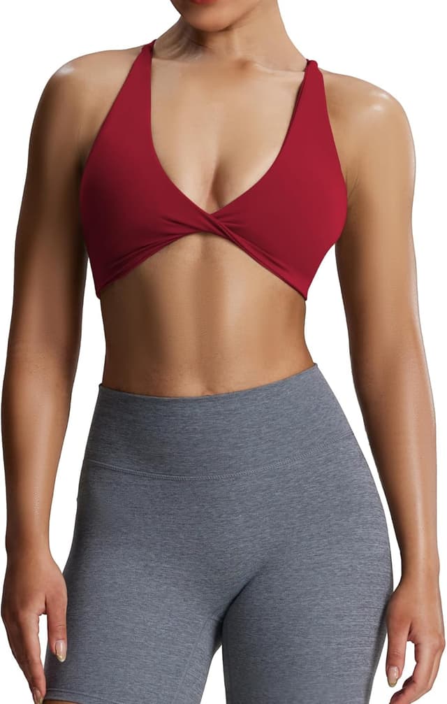 Thumbnail 6 de Aoxjox Sienna Twist Sports Bra (Workout, Yoga & Running) for Women
