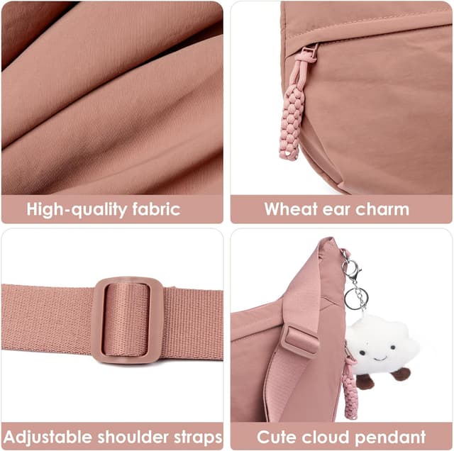 Thumbnail 6 de Micmores Crossbody Bag 38 x 23 cm