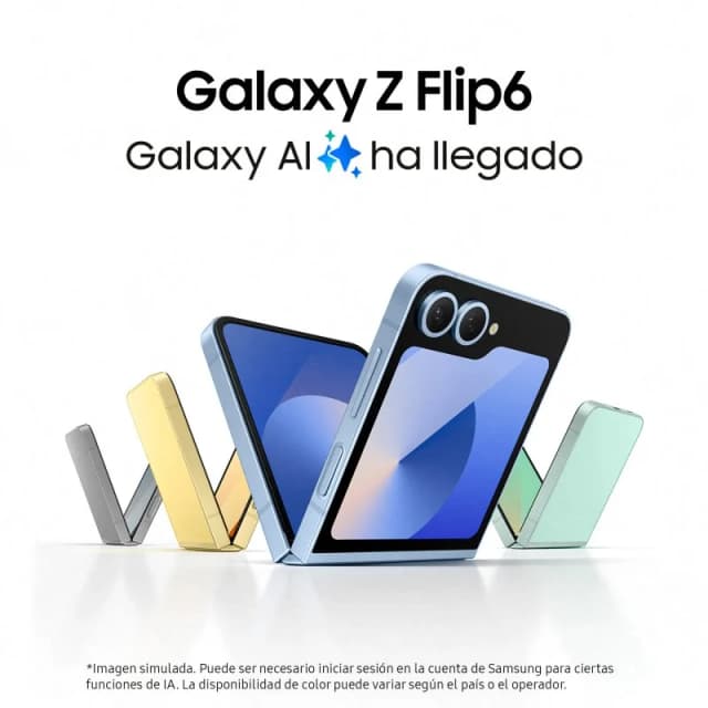 Thumbnail 3 de Samsung Galaxy Z Flip6 256GB Smartphone Plegable 💙