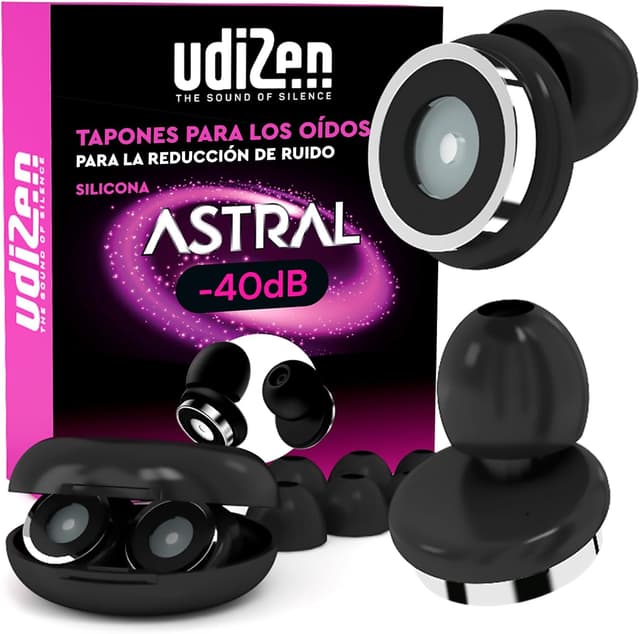 Imagen de UdiZen Astral Tapones -40dB ultrasuaves en OfertitasTOP