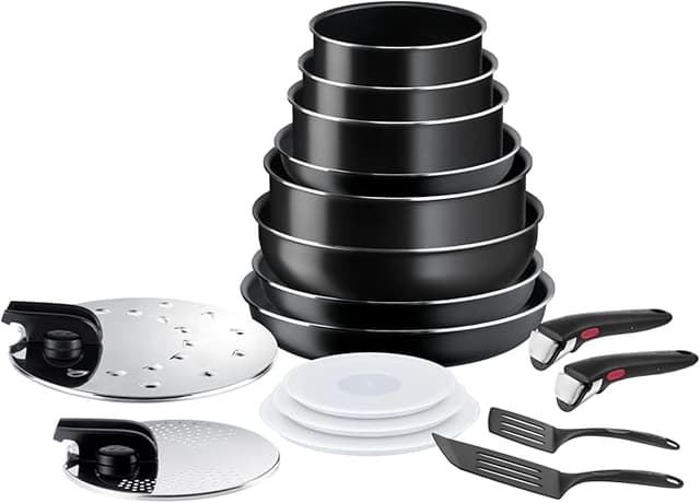 Imagen de Tefal Ingenio Easy On: Juego de Sartenes, Cazos, Guisera y Wok 🍳 en OfertitasTOP