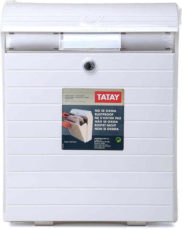 Detalle de Cassetta postale TATAY bianco lucido 34408