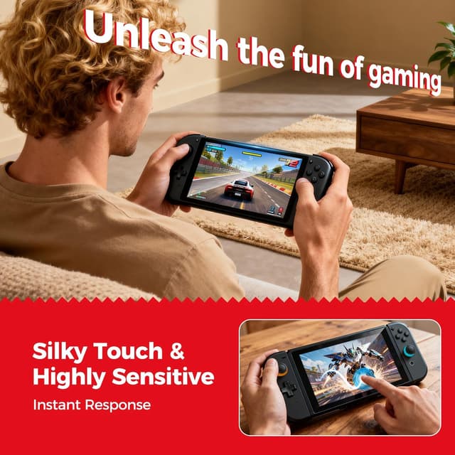 Detalle 2 de NEWDERY Screen Protector for Nintendo Switch 2 2-pack