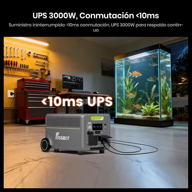 Thumbnail 2 de FOSSiBOT F7200 Estación de Energía 5222Wh ⚡📦📟📌📡📁📥📤📊📈📉📚📖📎📌📍📌📎📐📏