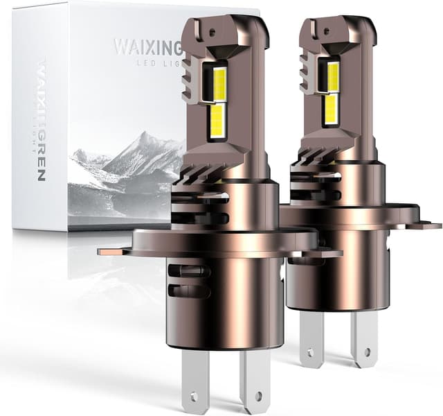 Detalle de WAIXINGREN H4 6500K 60W LED headlight bulbs