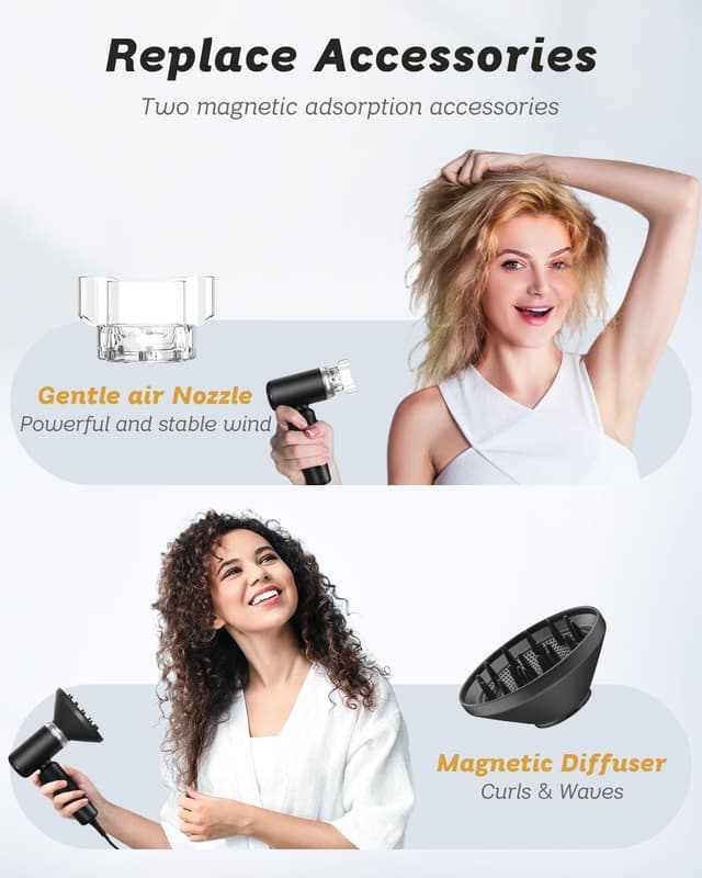 Thumbnail 4 de SUPGALIY H5 Travel Hair Dryer 1500W ๐โ