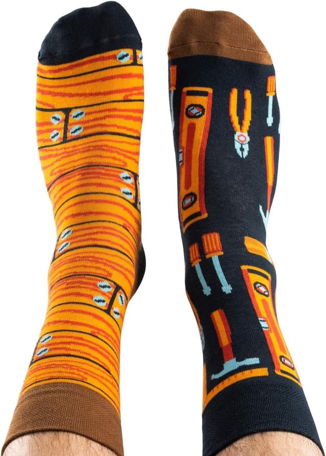 Thumbnail 6 de TODO Colours Lustige Socken mit Motiv – mehrfarbig für Heimwerker (Herren & Damen)