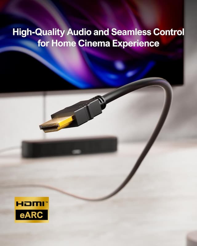 Detalle de ULTIMEA Aura A50 Pro : barre de son 5.1ch avec Dolby Atmos pour TV, HDMI eARC, App et caisson 4