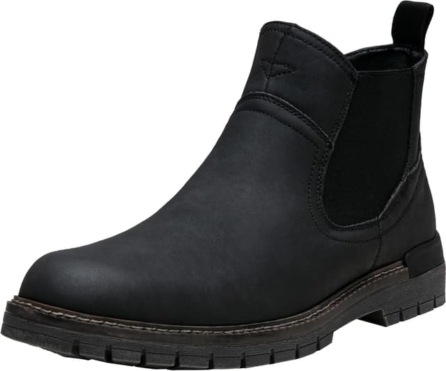 Detalle de Jousen Chelsea Boots Casual Slip On Ankle Waterproof Boots