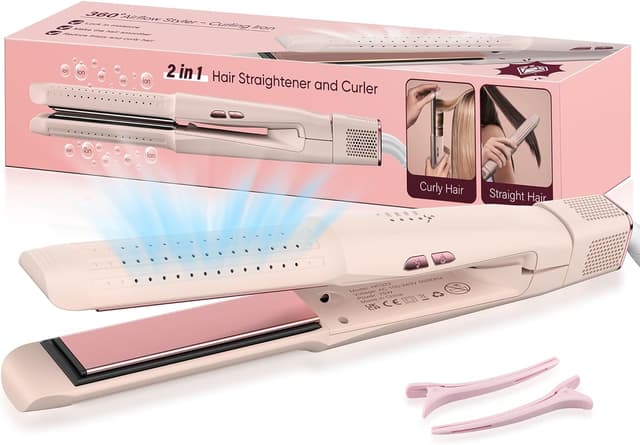 Detalle de 2 in 1 Glätteisen Locken und Glätten 220°C