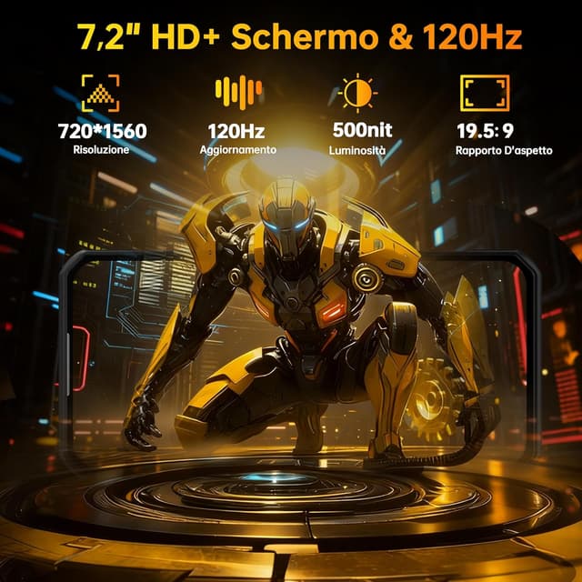 Thumbnail 2 de OUKITEL WP60 5G rugged smartphone indistruttibile