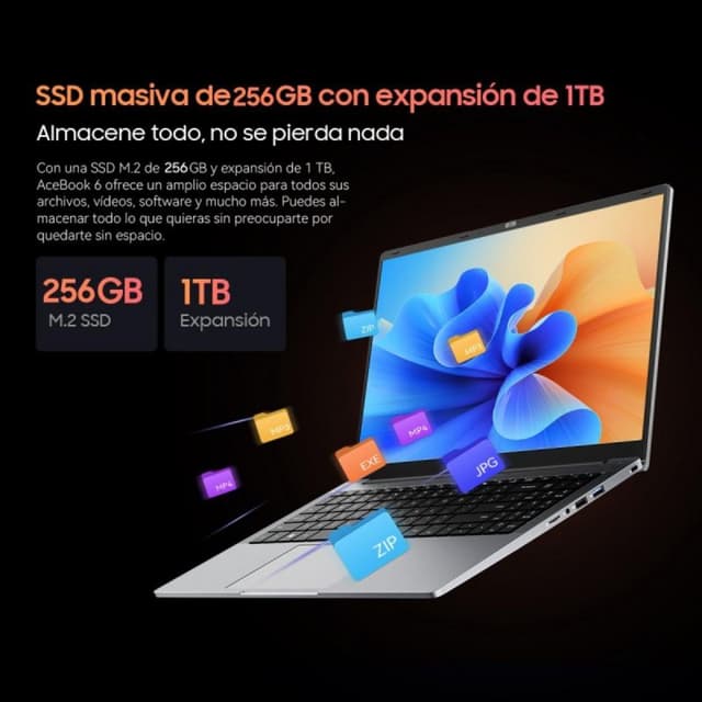 Detalle 2 de Blackview AceBook 6 portátil de 15,6 inches