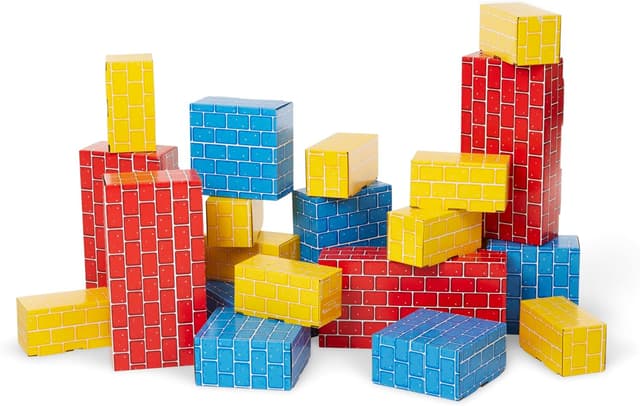 Detalle de Melissa & Doug Jumbo Cardboard Blocks 40