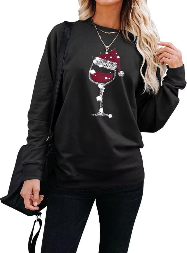 Thumbnail 5 de LACOZY Halloween Tops for Women Long Sleeve Crewneck Sweatshirts
