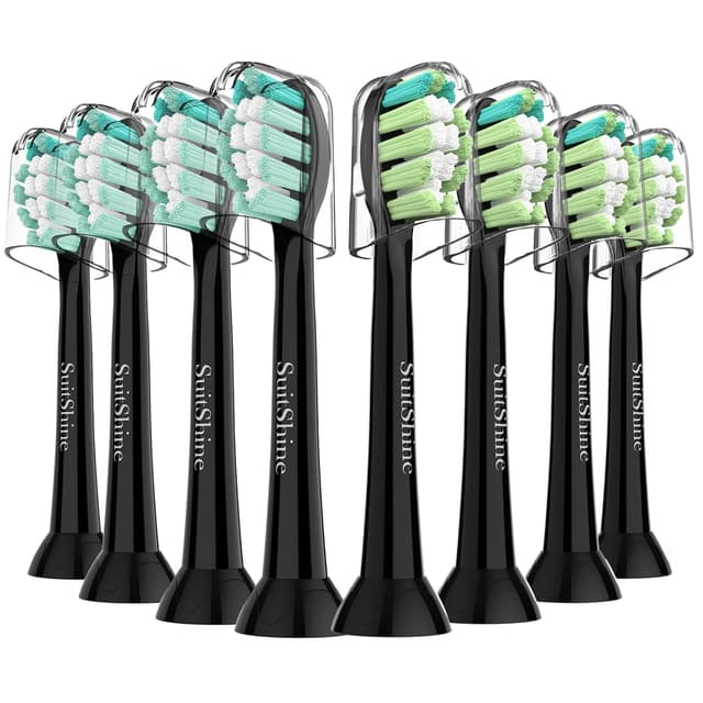 Thumbnail 6 de SuitShine Replacement Toothbrush Heads 8-pack 🪥