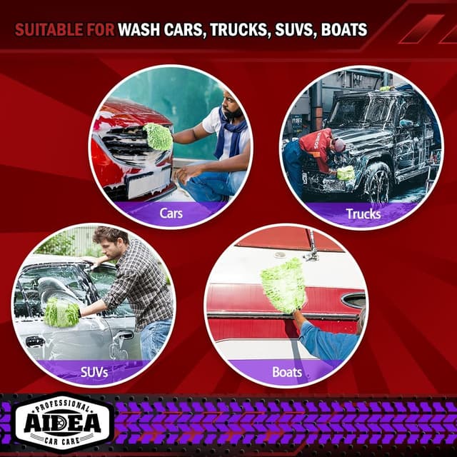 Thumbnail 6 de AIDEA Car Wash Mitt 7.12x10.14 in 🧽