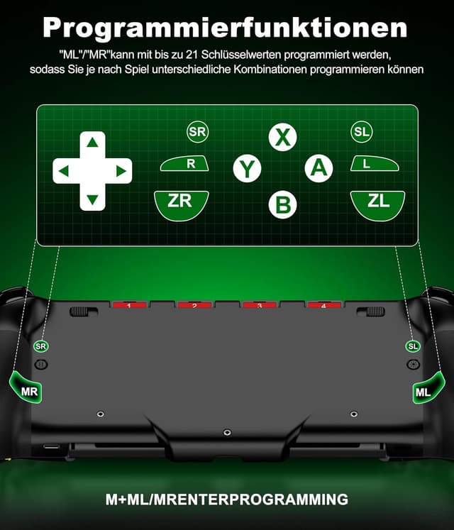 Thumbnail 5 de Coogamefly Switch Controller 1000 mAh