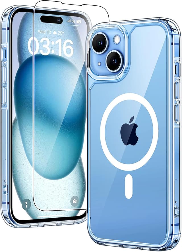 Detalle de TAURI Clear iPhone 15 Case 12FT protection