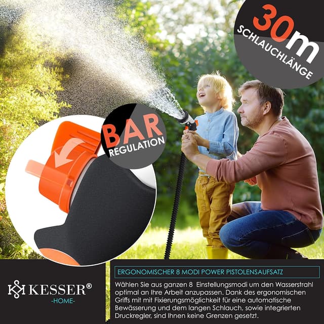 Thumbnail 5 de KESSER Premium Gartenschlauch 3fach Dehnung