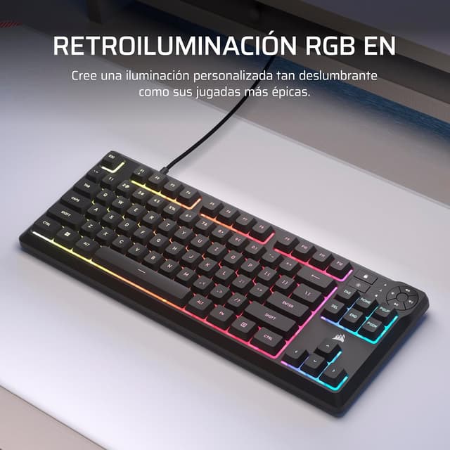 Thumbnail 5 de Corsair K55 Core TKL Teclado Gaming RGB