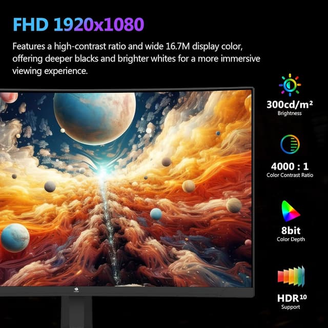 Thumbnail 6 de Z-Edge 27" Curved Gaming Monitor 300Hz