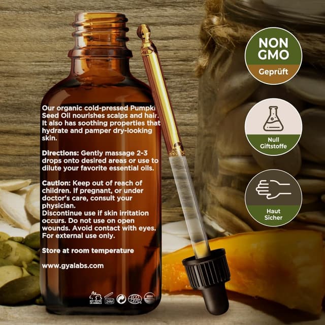 Thumbnail 1 de Gya Labs Bio-Kürbiskernöl 100 ml – Haaröl