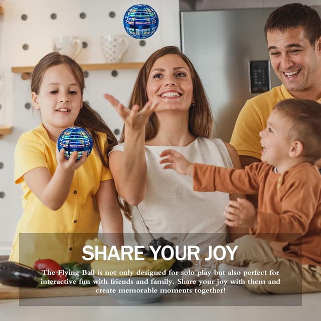 Detalle de Ivtivfu Flying Orb Ball 3.4 inch mini drone