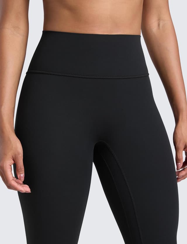 Detalle de CRZ YOGA Butterlift SecretSculpt Damen Scrunch Butt Sportleggings (64/71 cm) mit High Waist