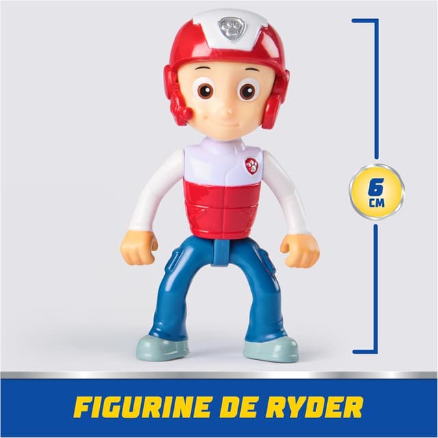 Thumbnail 6 de Paw Patrol – Pat Patrouille – Véhicule figurine Ryder (quad de secours) en plastique recyclé