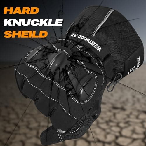 Thumbnail 2 de Motorbike Motorcycle Gloves Waterproof 1 pair