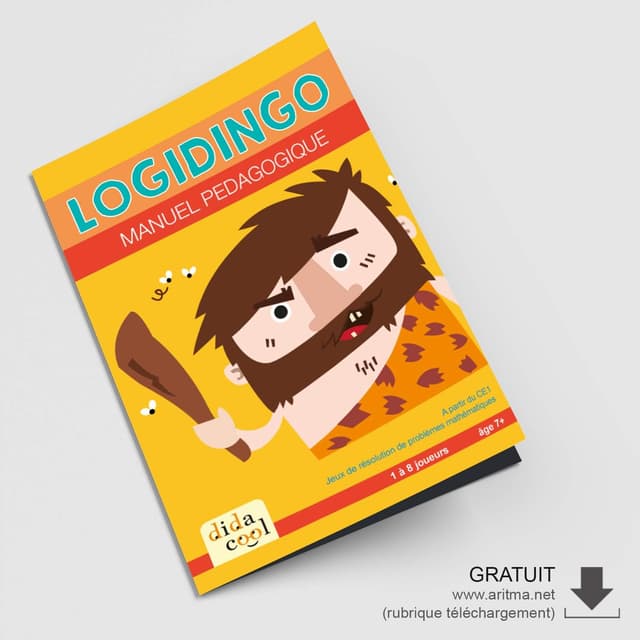 Thumbnail 6 de Aritma LOGIDINGO : 50 défis de logique – jeu de société éducatif dès 7 ans