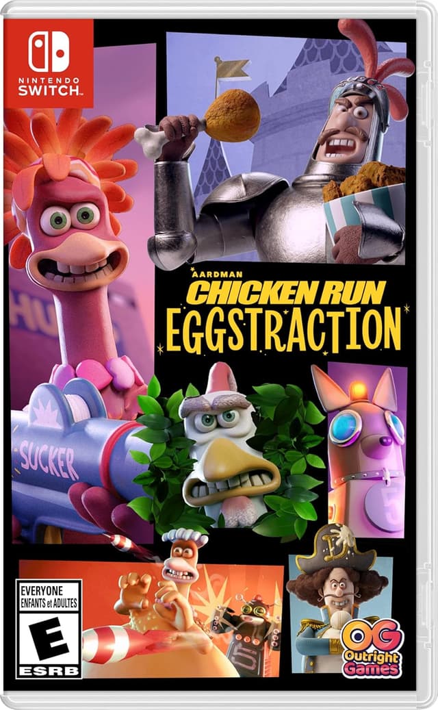 Imagen de Chicken Run Eggstraction Nintendo Switch en OfertitasTOP
