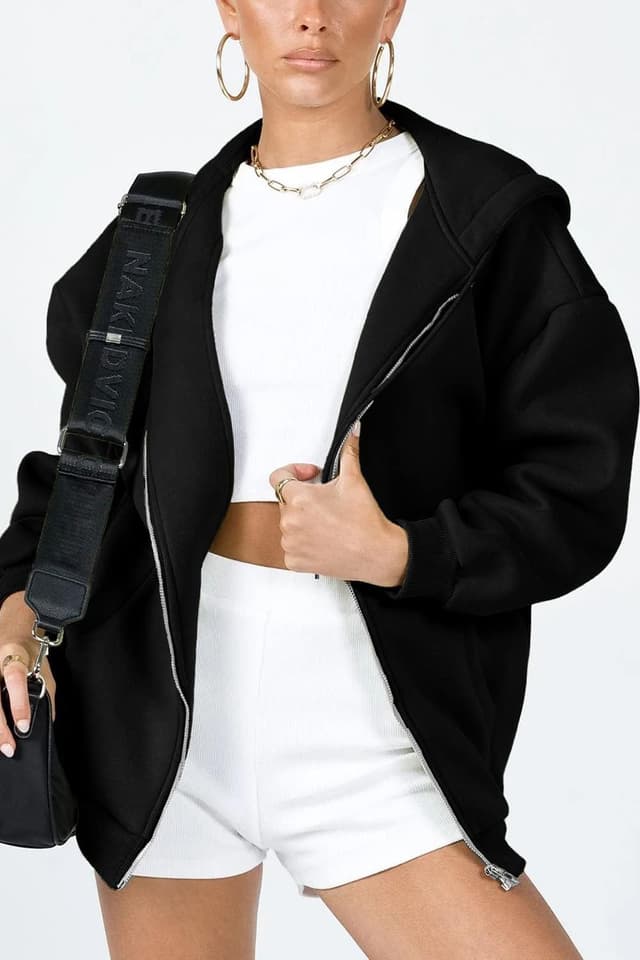 Detalle 2 de PRETTYGARDEN 2026 Zip Up Hoodie