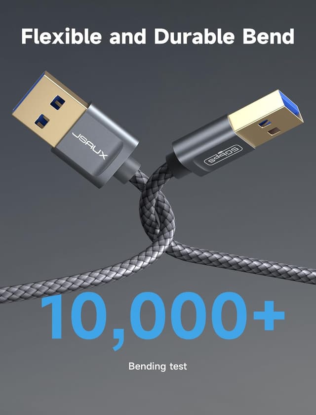 Thumbnail 5 de JSAUX USB 3.0 A Male to Male cable 5Gbps