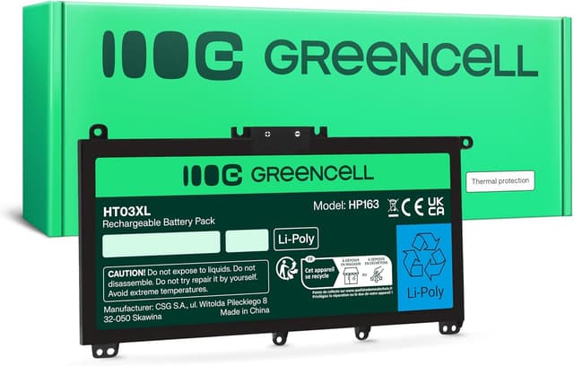 Detalle de Green Cell Batteria per HP HT03XL 3400 mAh