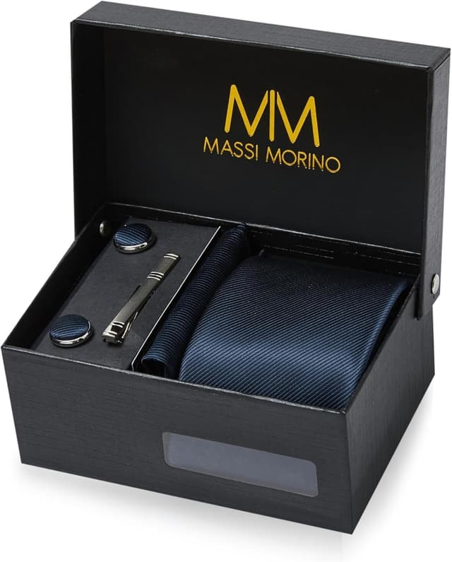 Detalle de Massi Morino Cravatta 147 cm per uomo 👔