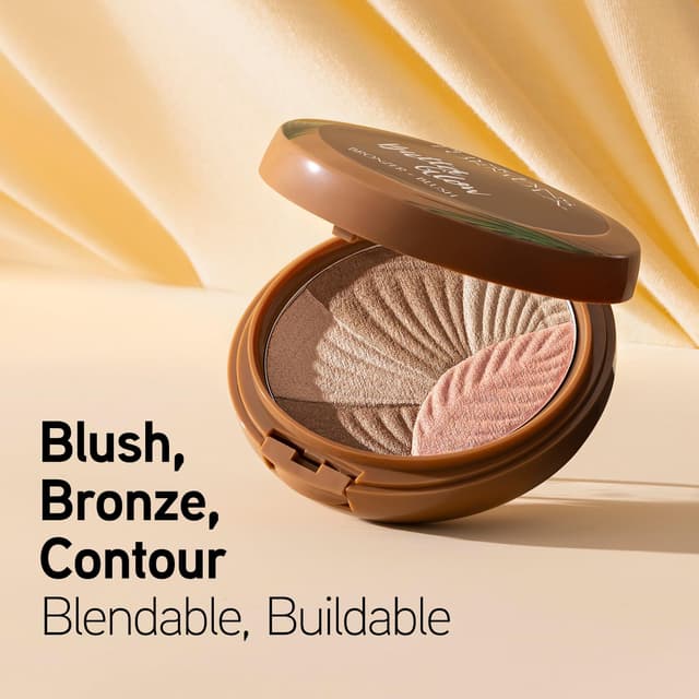 Detalle 2 de Physicians Formula Butter Glow Bronzer & Blush (2-in-1), cremiger Bronzer mit Blush, 8,2 g