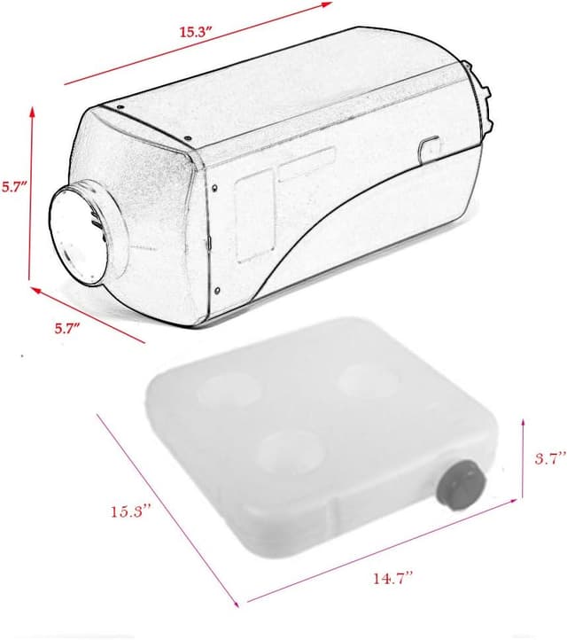 Thumbnail 4 de Triclicks Aerotermo 5KW per Auto