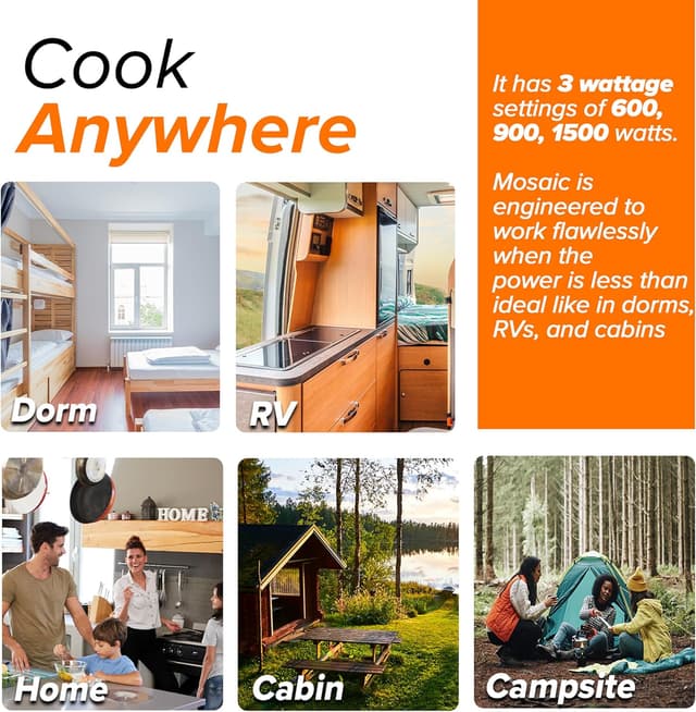 Detalle de Nuwave Mosaic Induction Wok