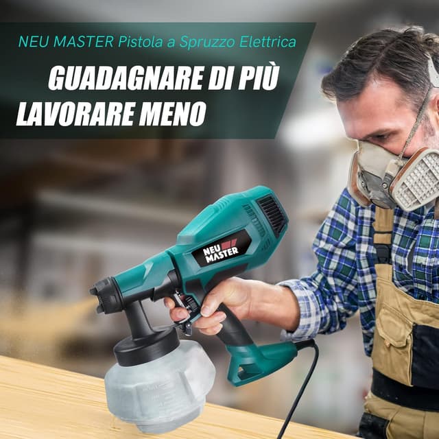 Thumbnail 6 de NEU MASTER Pistola a Spruzzo 500W