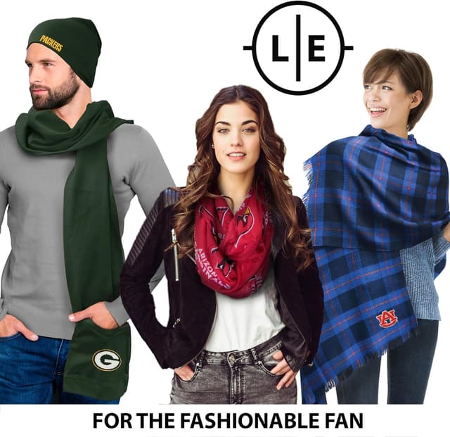 Detalle de Littlearth NFL unisex NFL Hero Jersey Scarf