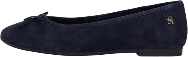 Thumbnail 6 de Tommy Hilfiger Hilfiger Suede Ballerina FW0FW09357 da donna