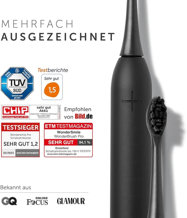 Detalle 1 de WonderSmile SchallzahnbĂŒrste Pro 60 Tage đȘ„