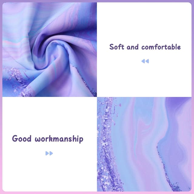 Detalle de Ewbob Mädchen Badeanzug mit Quick-Dry