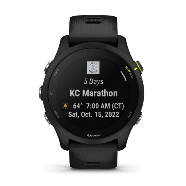 Detalle de Garmin Forerunner 255 Music smartwatch para running con música (reacondicionado casi a estrenar)