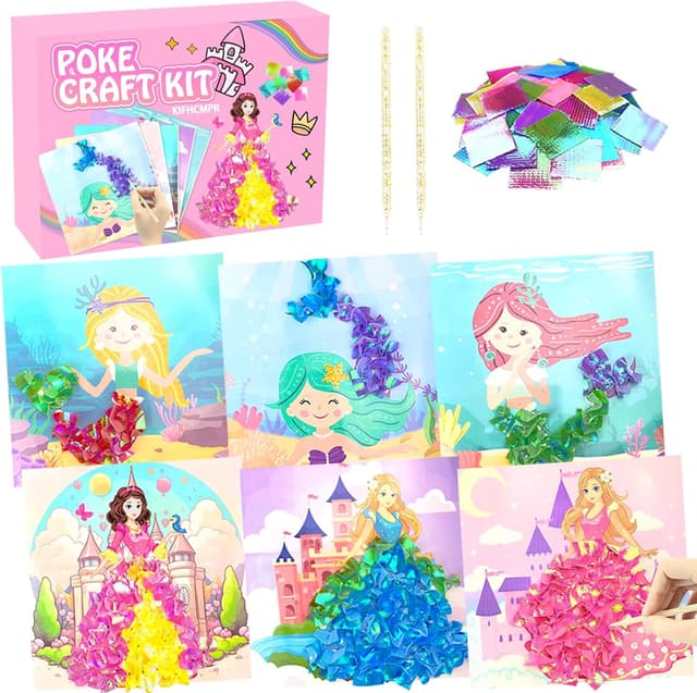 Detalle de Fabric Poke Set Prinzessin DIY für Kinder 700