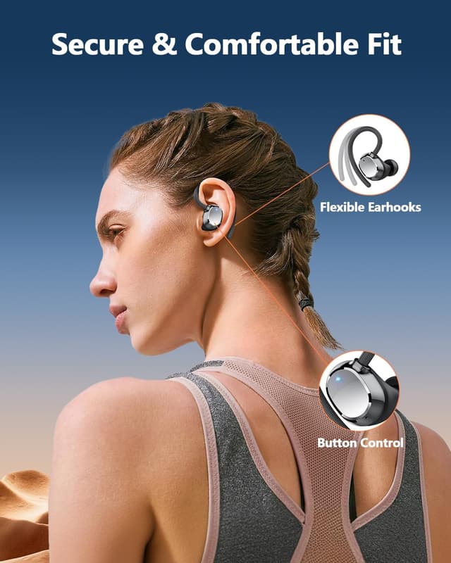 Thumbnail 4 de Wireless Headphones Bluetooth 5.3, 128H Earbuds