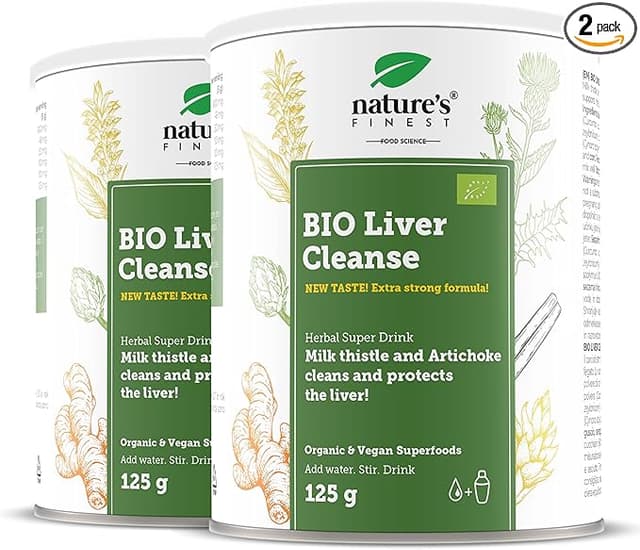 Imagen de Nature's Finest by Nutrisslim Bio Liver Cleanse 125g Vegano en OfertitasTOP
